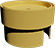 Chimney system MK KOLEKT ceramic condensation container, for condensate collection